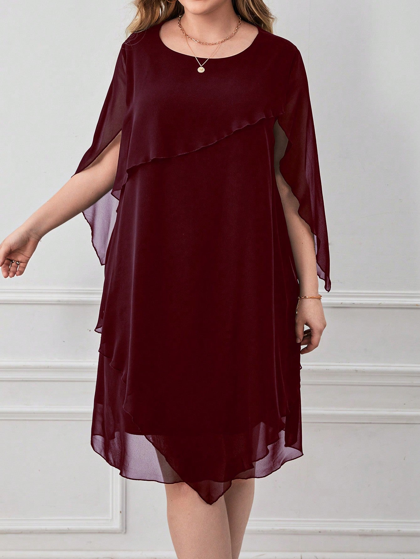 Vestido de Festa Plus Size Curto