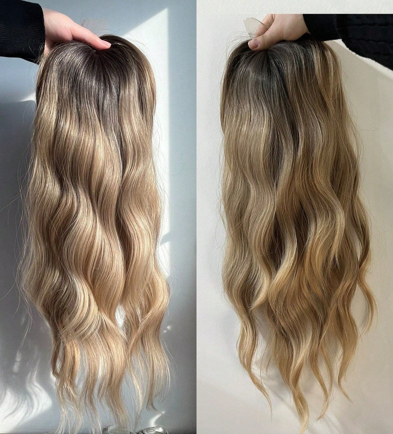 Peruca Topo de Cabeça Longo Ondulado