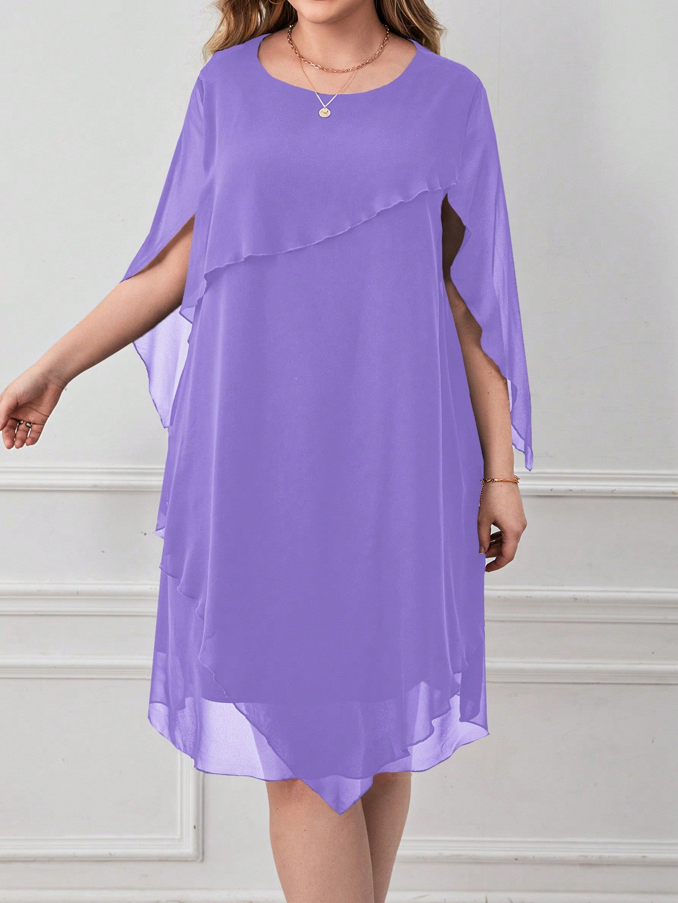 Vestido de Festa Plus Size Curto