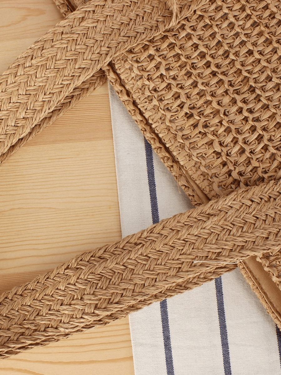 Bolsa Feminina de Palha Grande