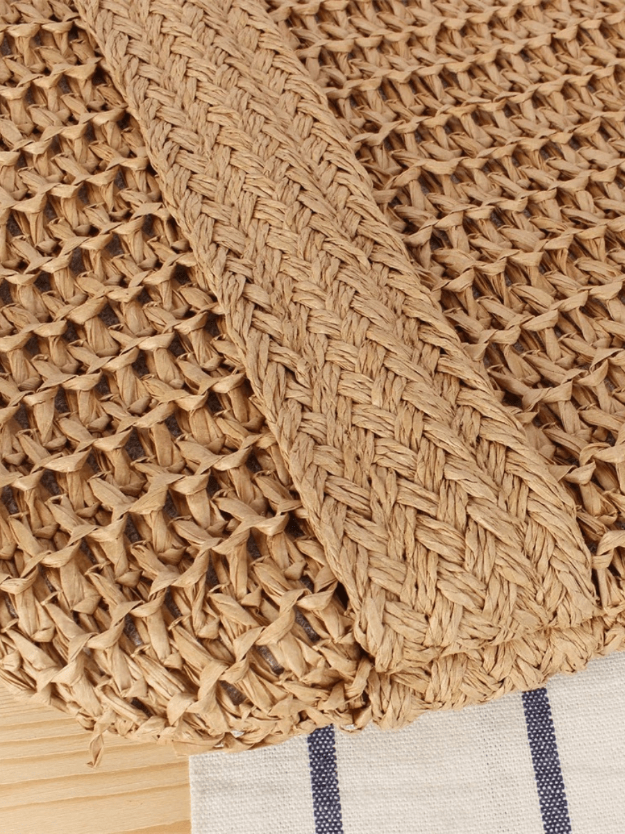 Bolsa Feminina de Palha Grande