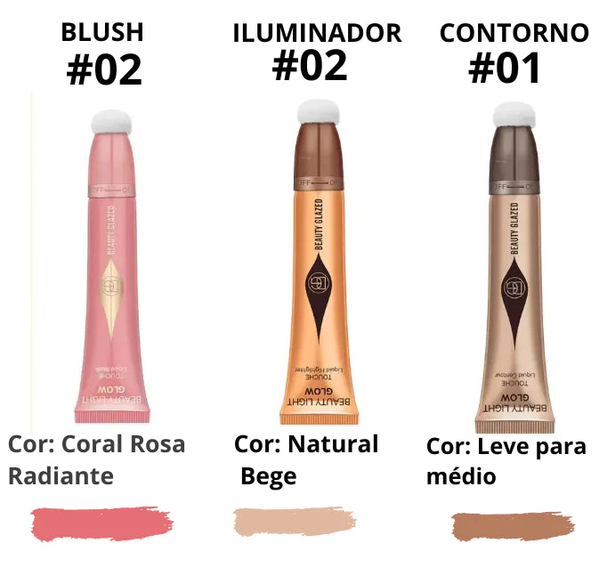 Kit-Blush-Contorno-Iluminador-Cherry-Modas
