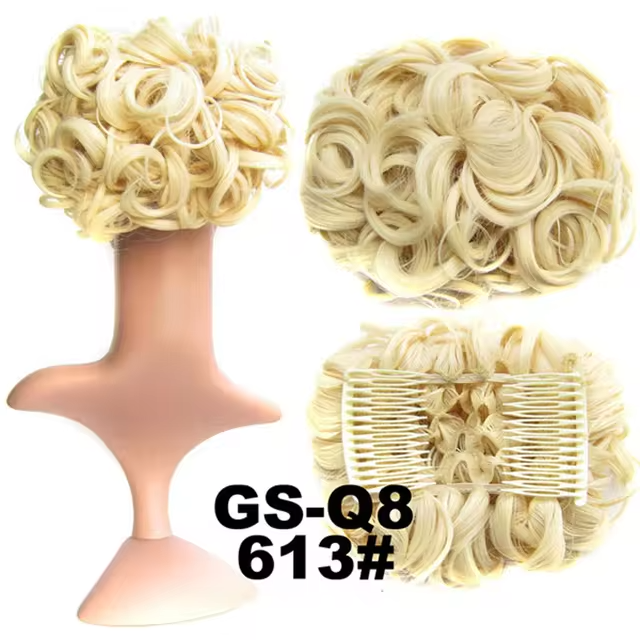 Aplique de Cabelo Coque