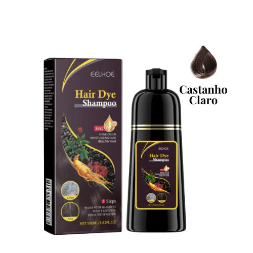 Shampoo Brimless Botânico 3 em 1 - Cabelos Brancos Nunca Mais