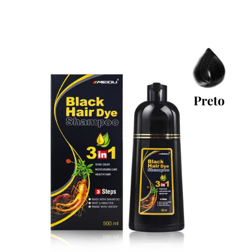 Shampoo Brimless Botânico 3 em 1 - Cabelos Brancos Nunca Mais