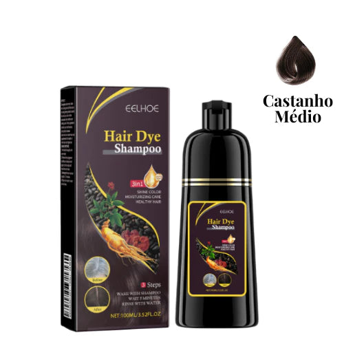 Shampoo Brimless Botânico 3 em 1 - Cabelos Brancos Nunca Mais