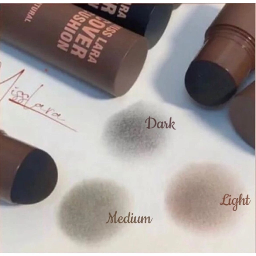 Maquiagem Capilar - Cobertura Instantânea para Cabelos com Falhas