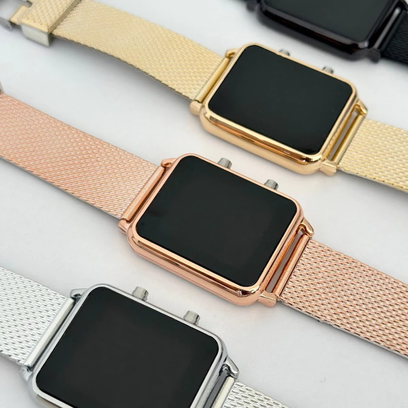 Relógio Feminino Promoção Quadrado Digital