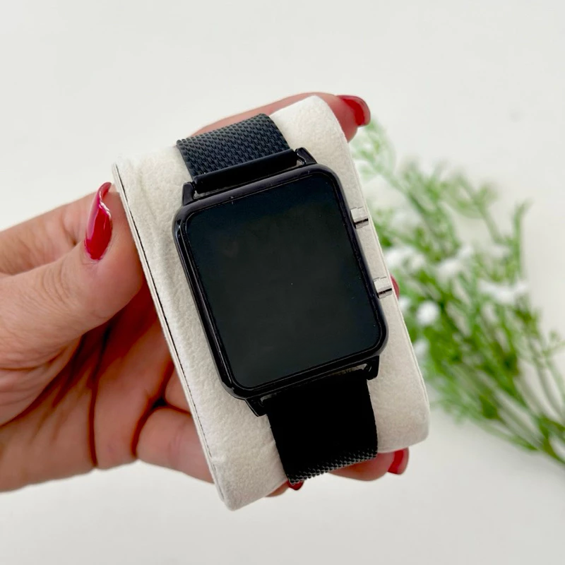 Relógio Feminino Promoção Quadrado Digital