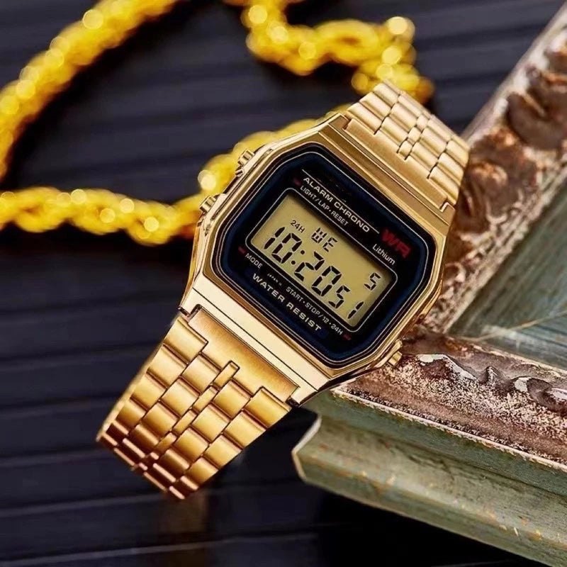 Relógio Feminino Vintage Digital