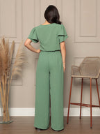 Conjunto Feminino Blusa e Calça Pantalona