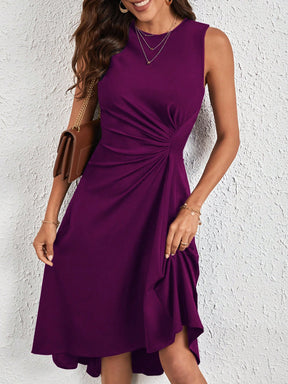 Vestido Midi Feminino Regata Elegante