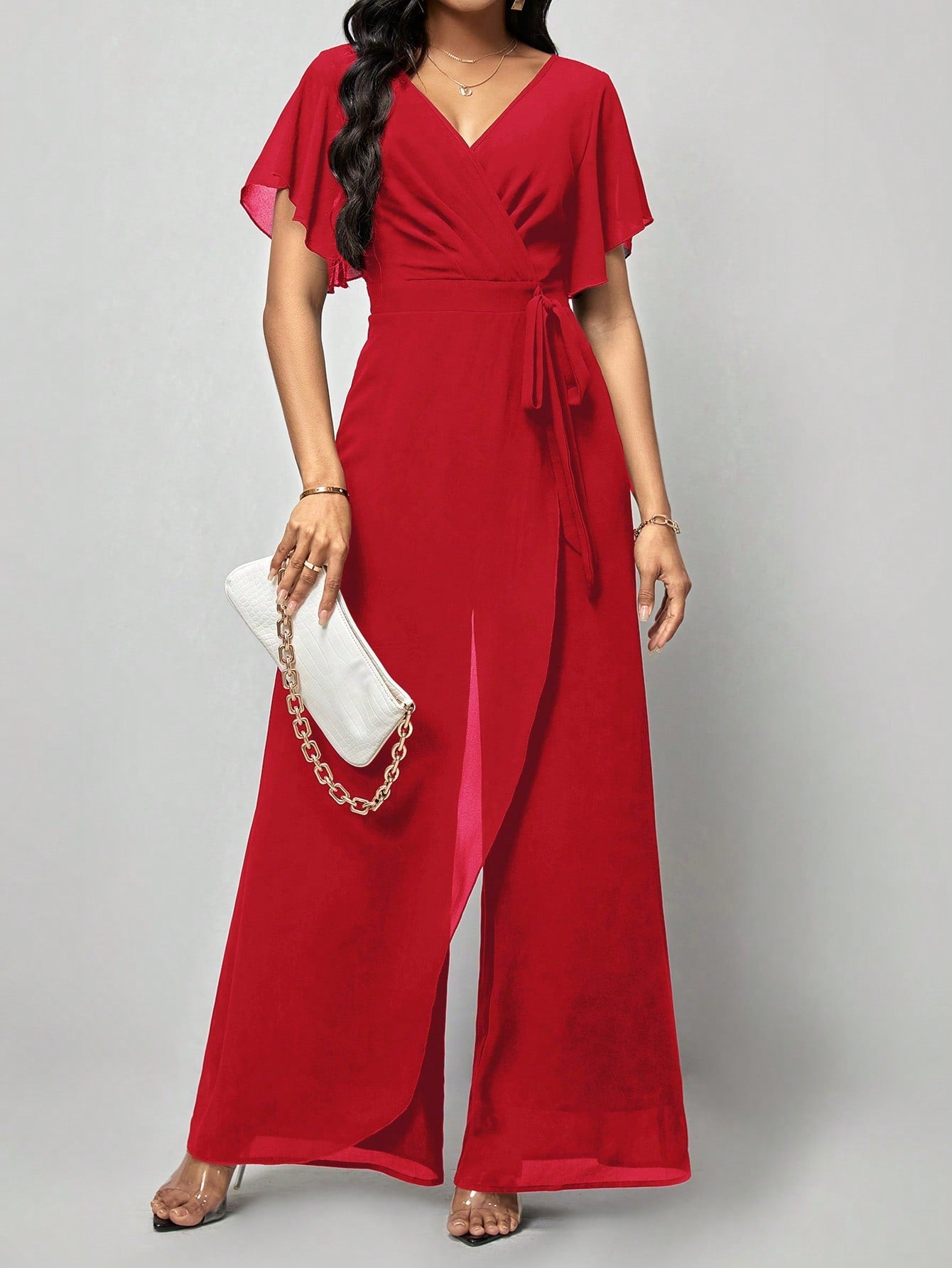 Macacão Feminino Longo Liso