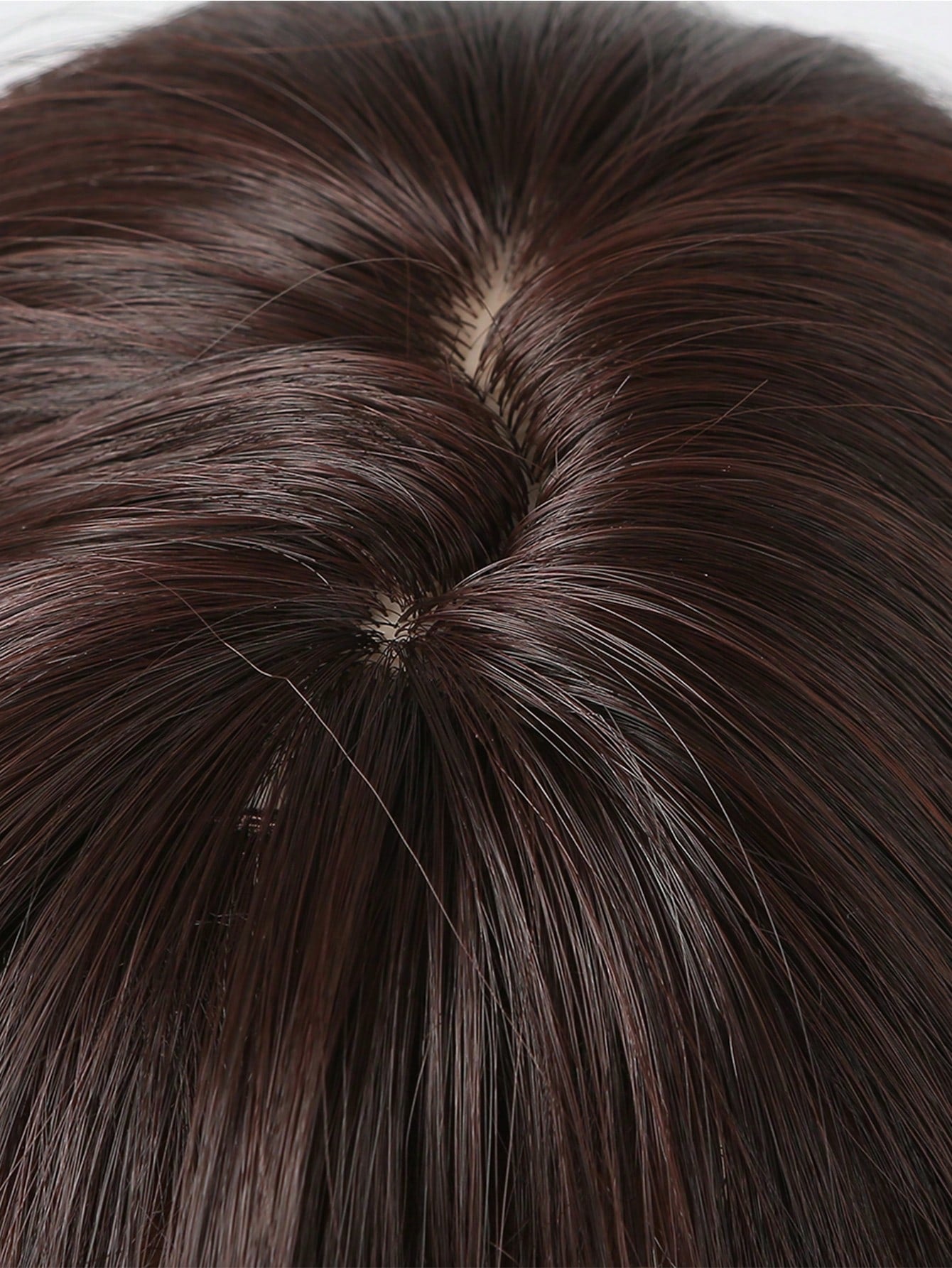 Peruca Feminina Cabelo Médio Corte em V 