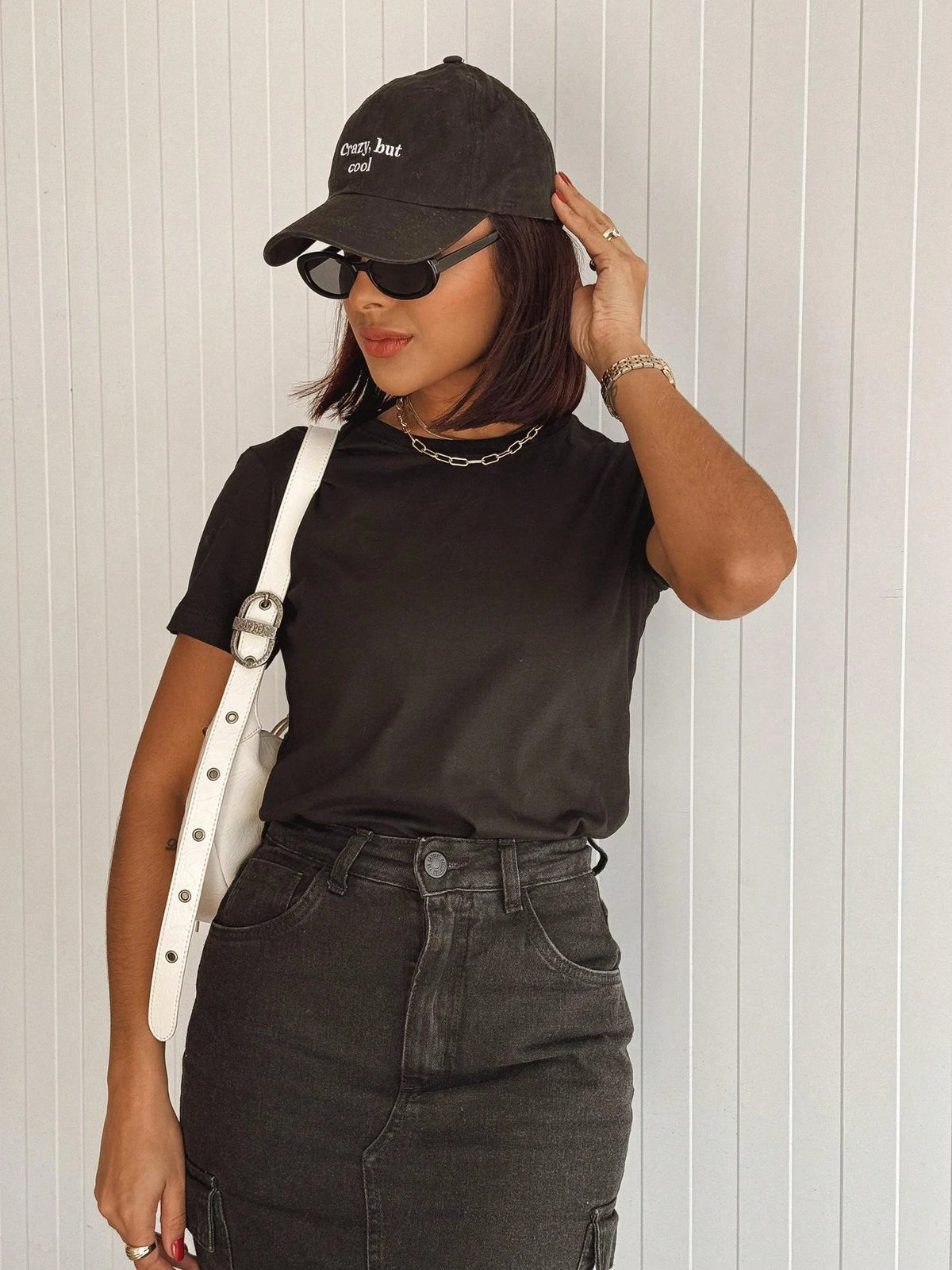 Blusa Manga Curta Básica Feminina 100% Algodão