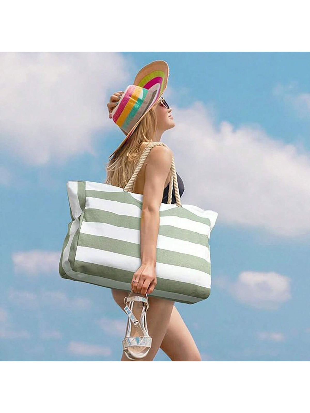 Bolsa Feminina Grande de Praia