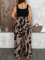 Macacão Feminino Plus Size Regata Soltinho