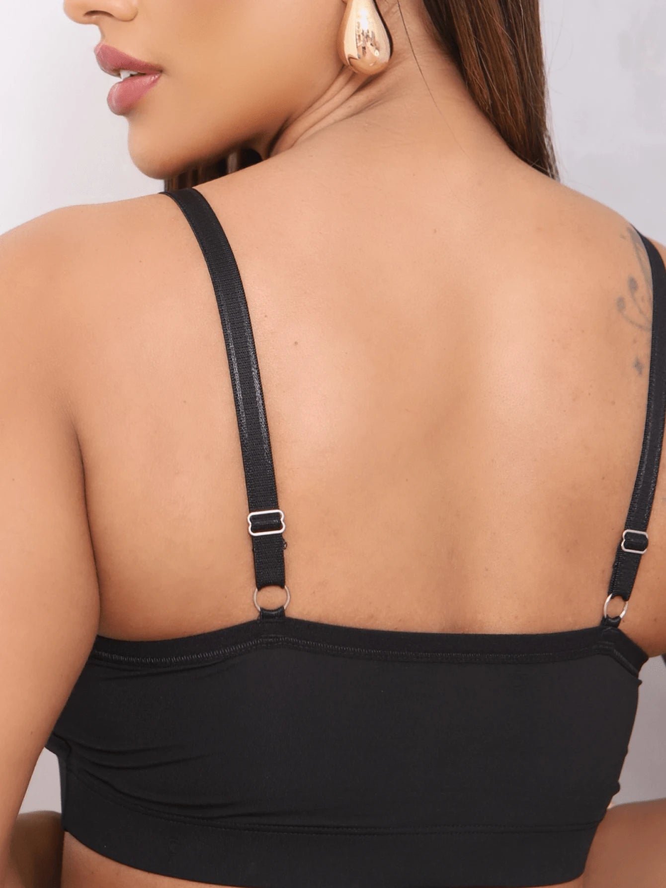 Sutiã Confortável Top Sem Bojo Alta Sustentação