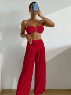 Conjunto Biquíni Tomara que Caia e Calça