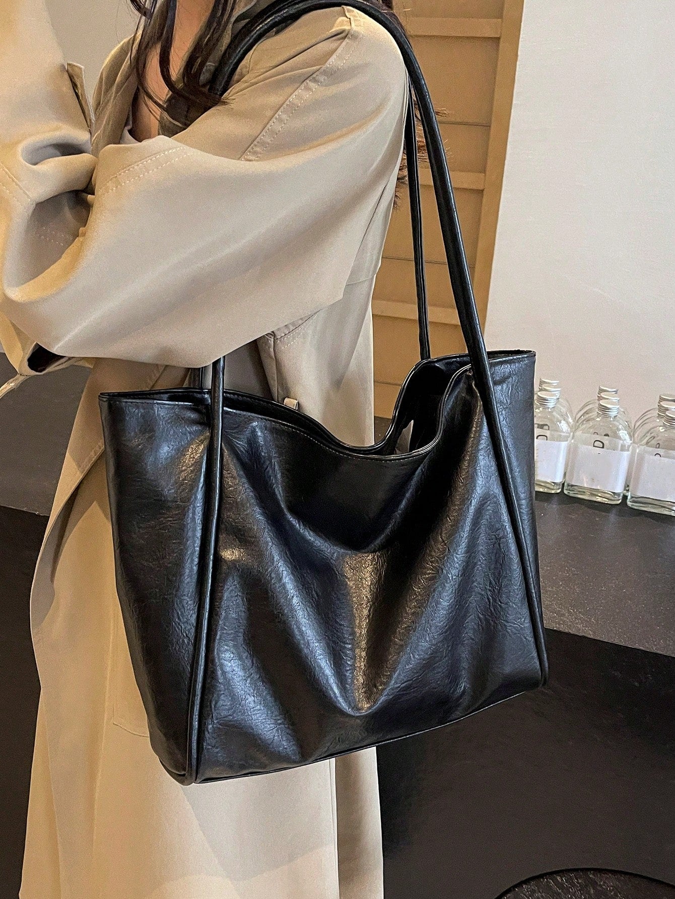 Bolsa Tote Feminina Grande de Ombro Elegante