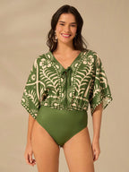 Maiô Feminino com Blusa Comportado