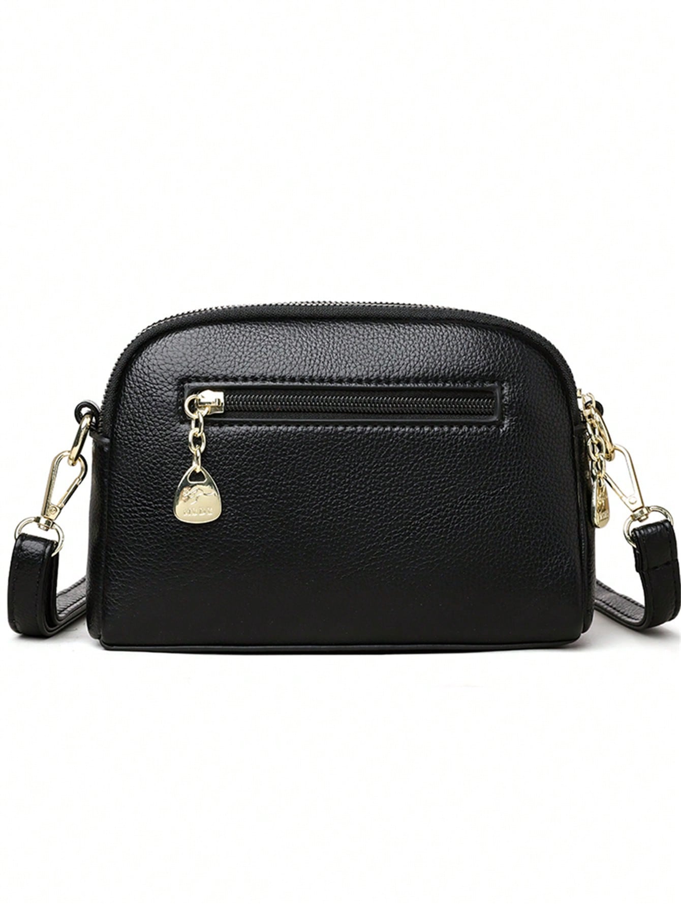Bolsa Feminina Pequena Transversal com Zíper Duplo
