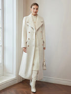 Sobretudo Feminino Inverno Lã Batida Forrado
