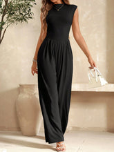 Macacão Regata Feminino Liso Pantalona Confortável