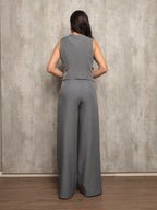 Conjunto Feminino Alfaiataria Calça e Colete