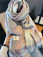 Cachecol Feminino Xadrez 