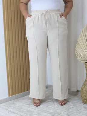 Calça Pantalona Plus Size Duna