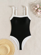 Maiô Elegante Ajustável Feminino Alça Grossa 