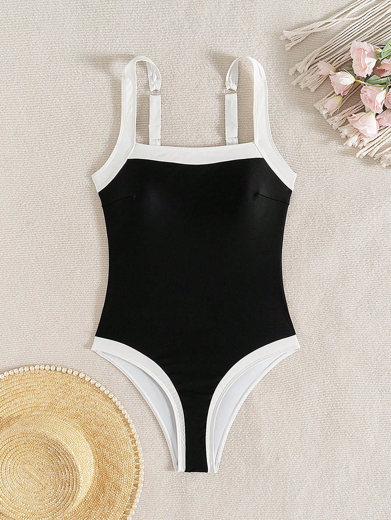 Maiô Elegante Ajustável Feminino Alça Grossa 