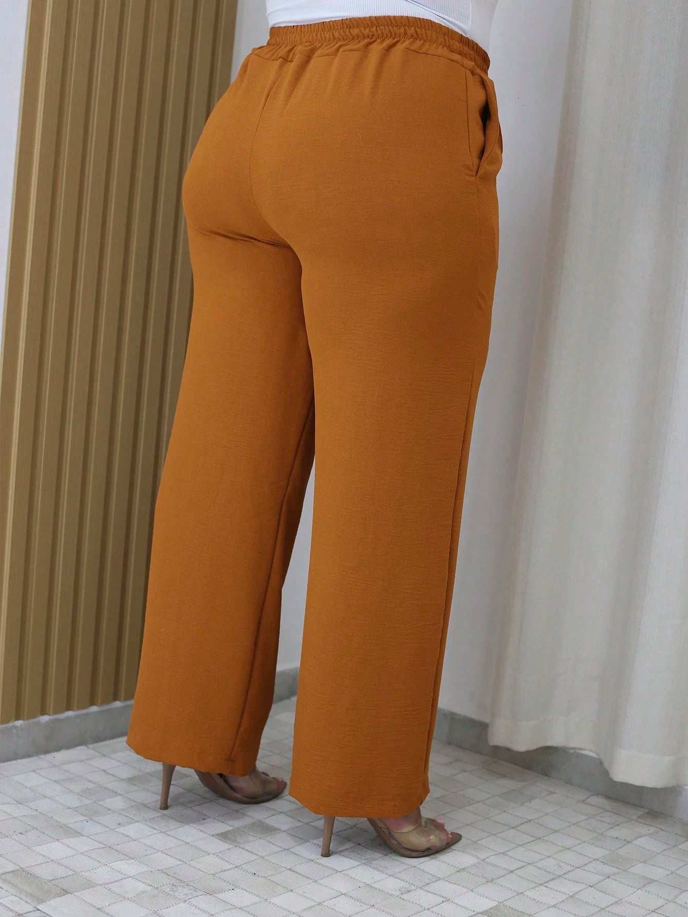 Calça Pantalona Plus Size Duna