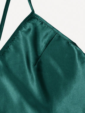 Kit com Duas Camisolas de Cetim Plus Size Curta