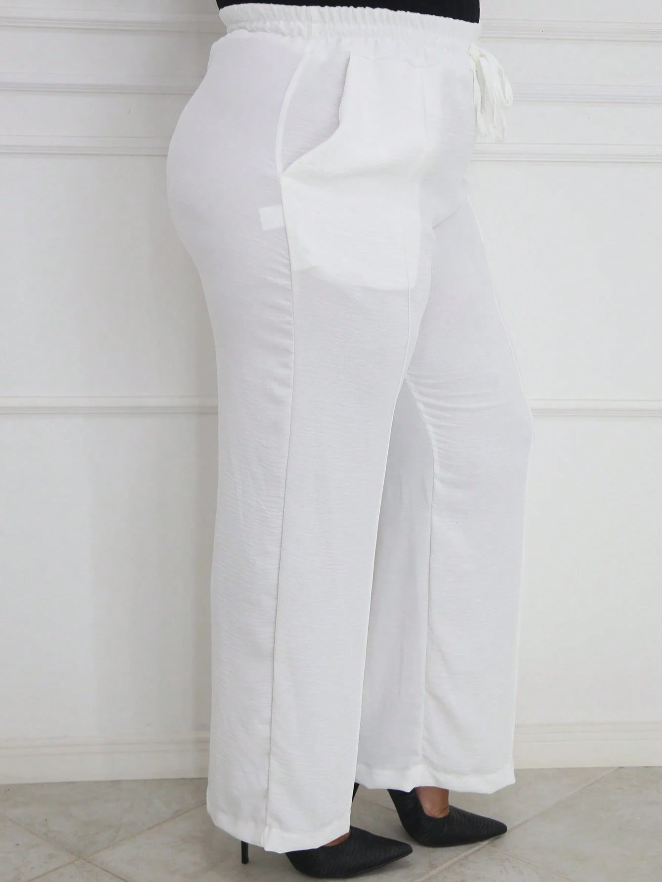 Calça Pantalona Plus Size Duna