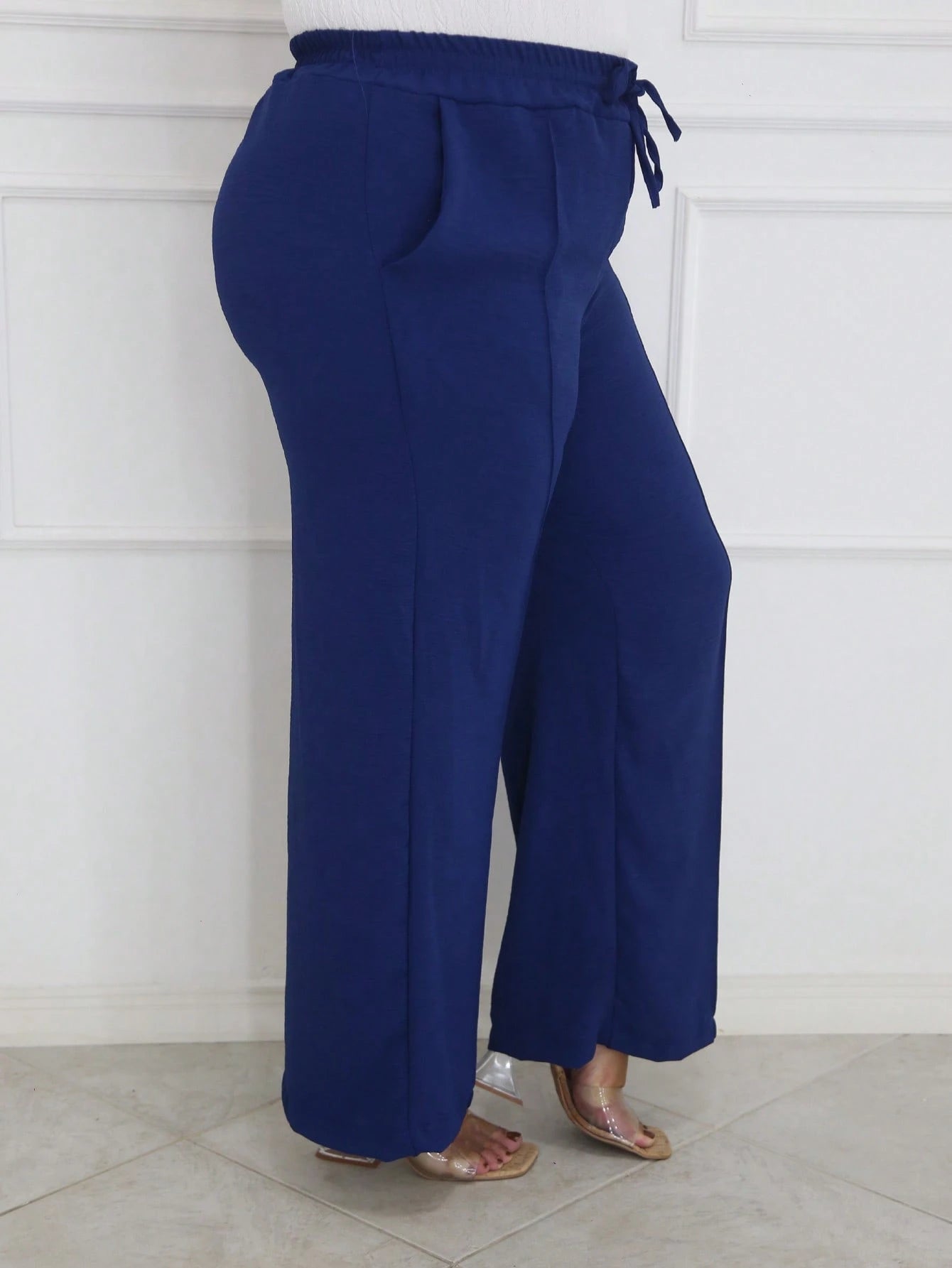 Calça Pantalona Plus Size Duna