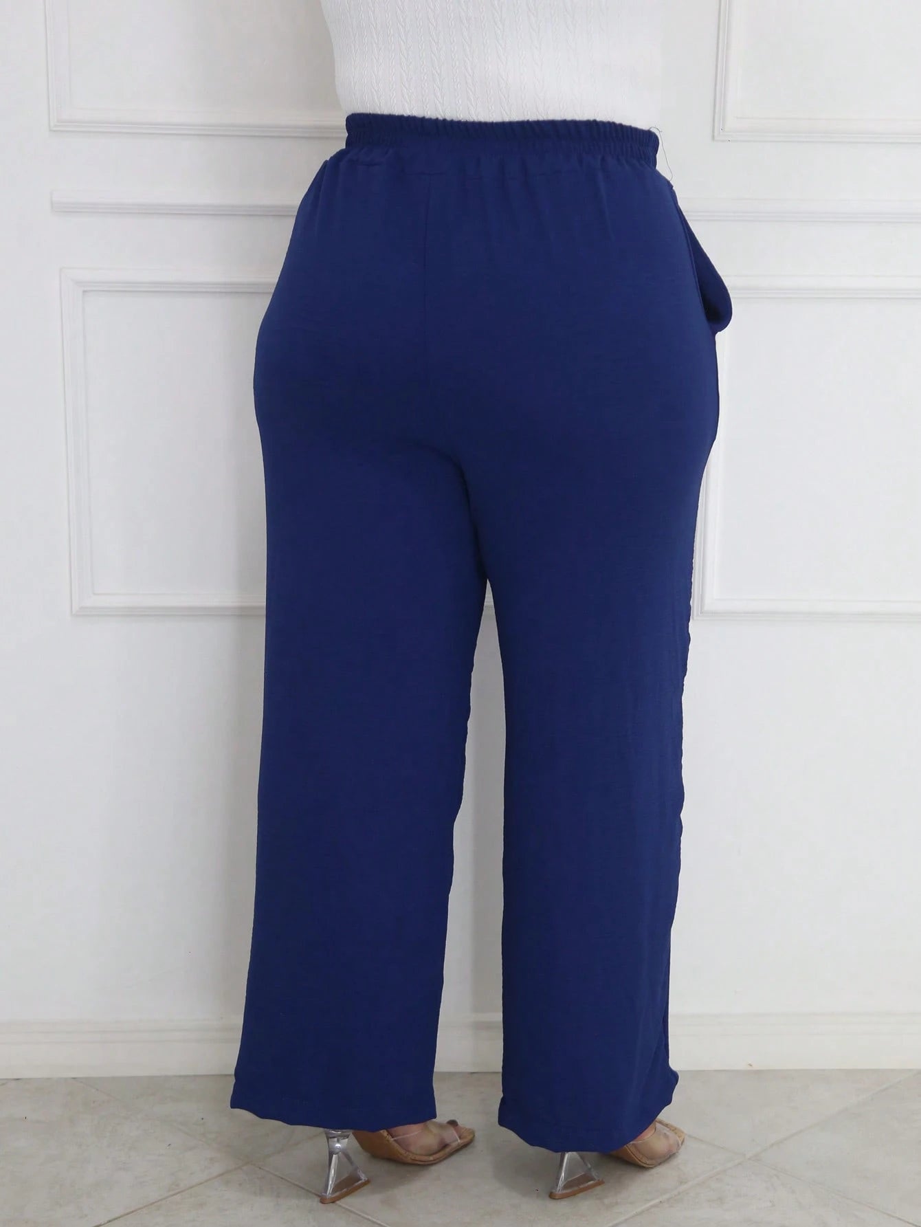 Calça Pantalona Plus Size Duna