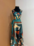 Kit Maiô Feminino + Saia Saída De Praia