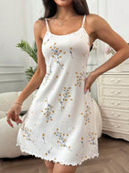 Camisola Feminina Confortável de Malha Estampa Floral
