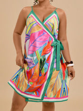 Vestido Curto Plus Size Regata Alça Fina Verão Colorido