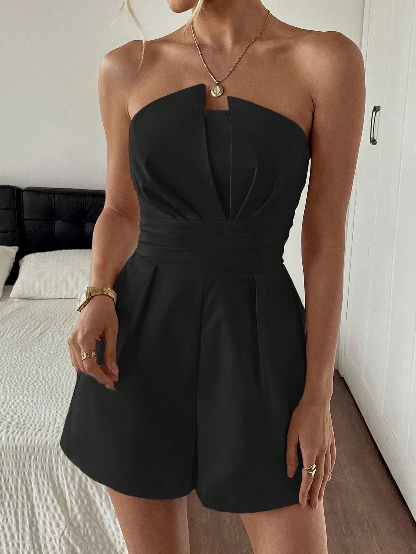 Macaquinho Tomara que Caia Feminino Elegante