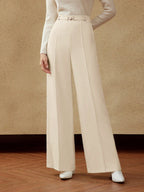 Calça Pantalona Feminina Alfaiataria Elegante