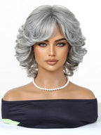 Peruca Feminina Cabelo Curto em Camadas 