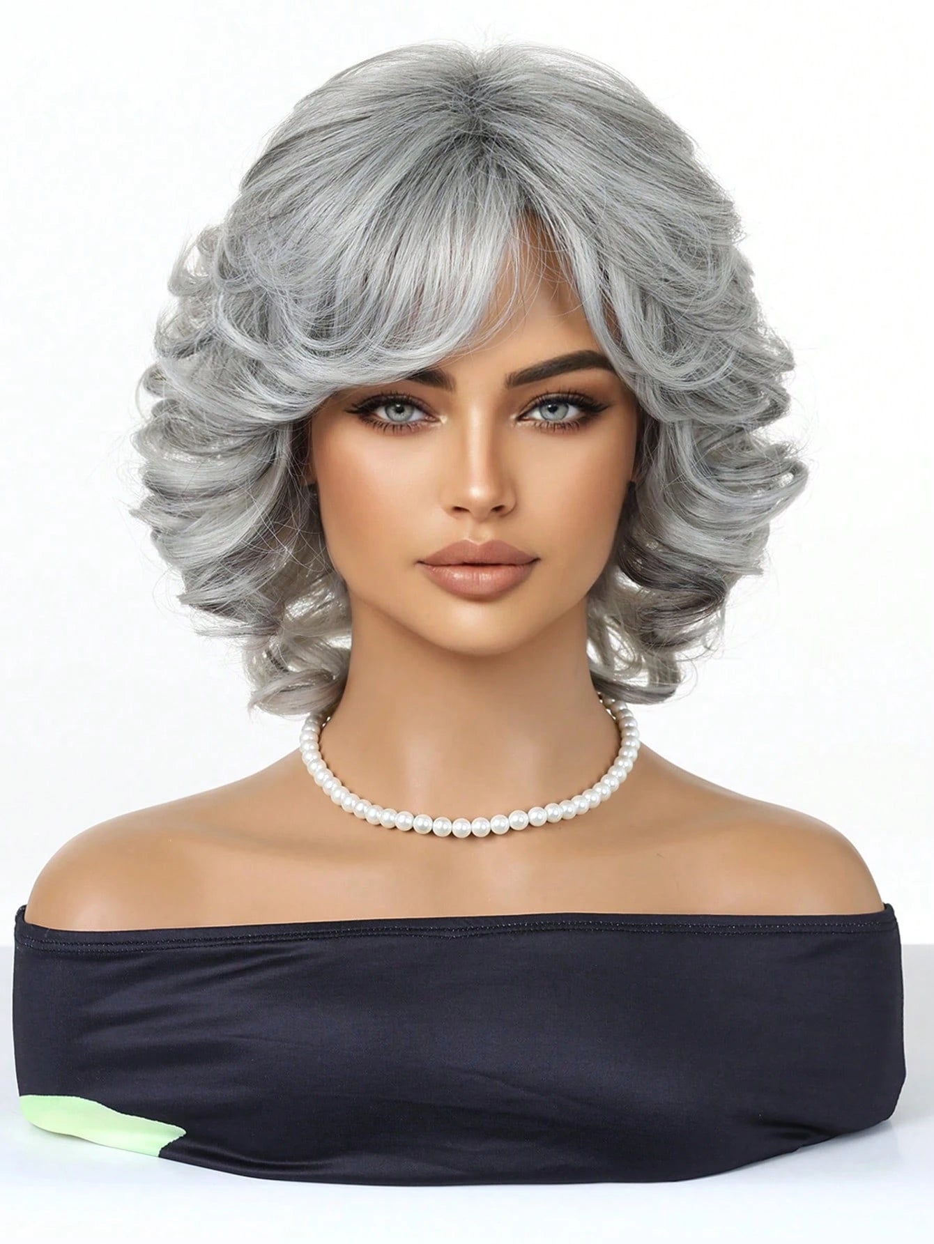 Peruca Feminina Cabelo Curto em Camadas 