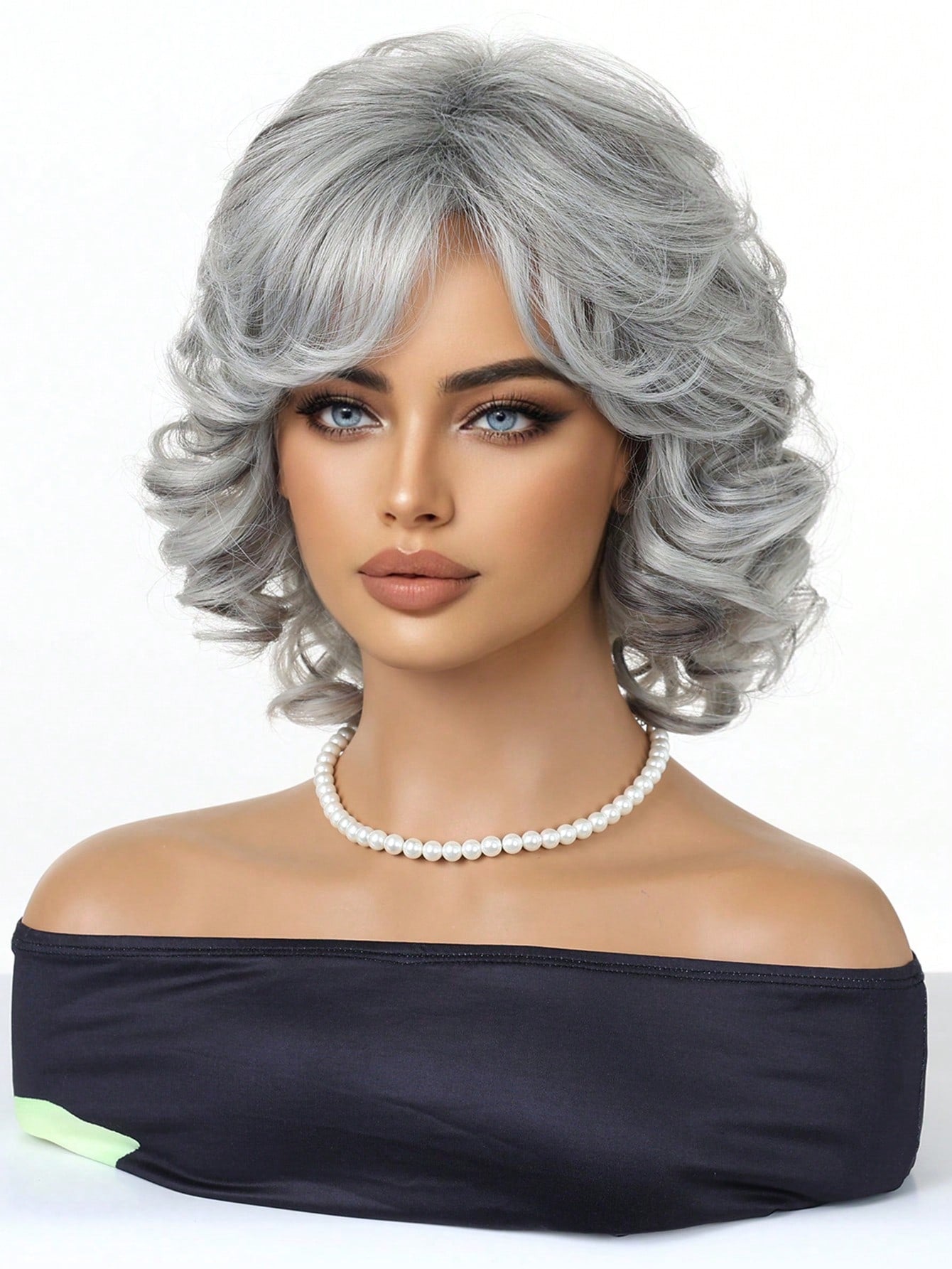 Peruca Feminina Cabelo Curto em Camadas 