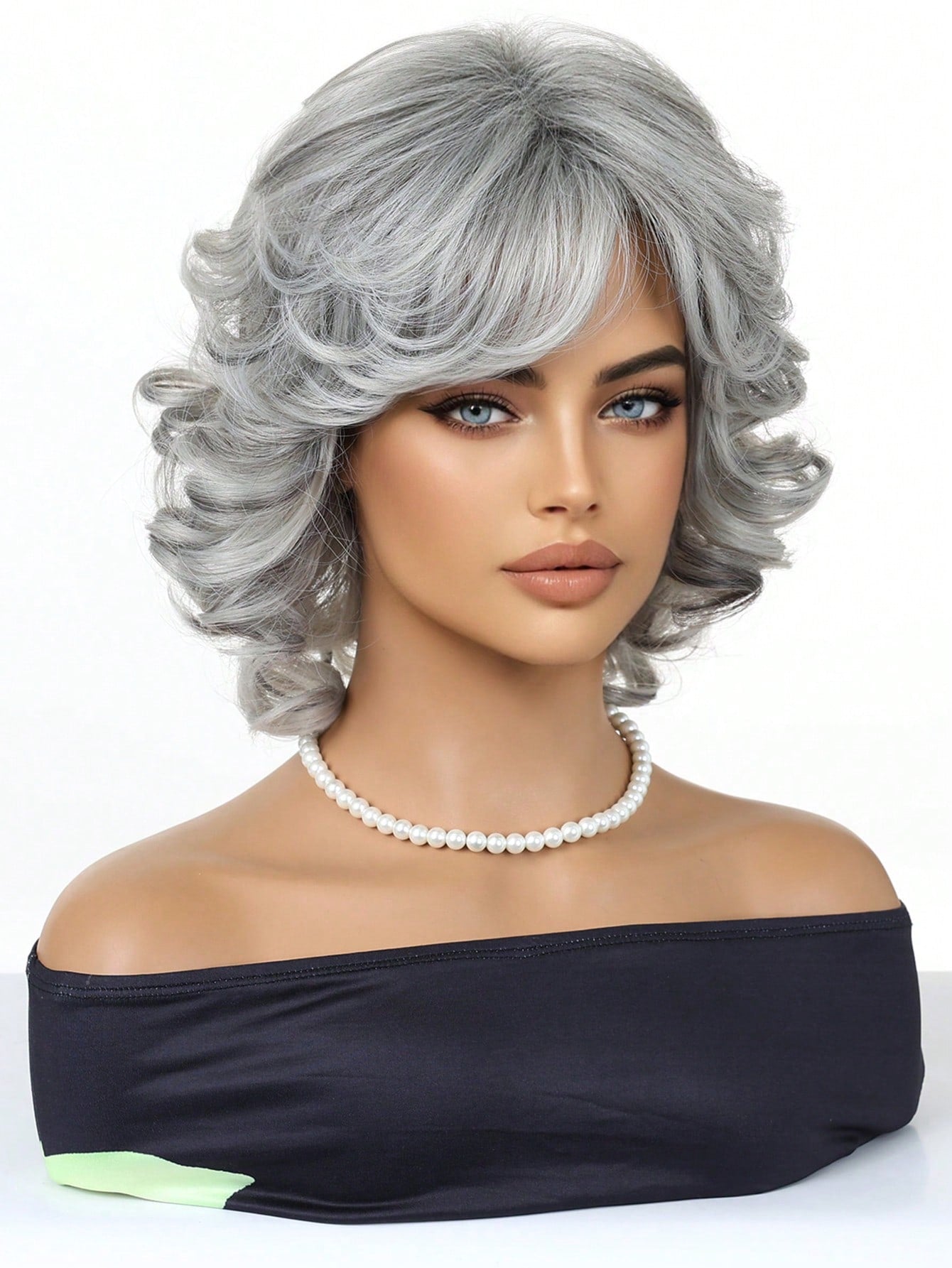 Peruca Feminina Cabelo Curto em Camadas 