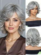 Peruca Feminina Cabelo Curto em Camadas 