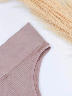Kit 4 Calcinha Cintura Alta Tanga Confortável