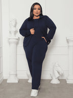 Conjunto Plus Size Inverno Moletinho 3 Peças